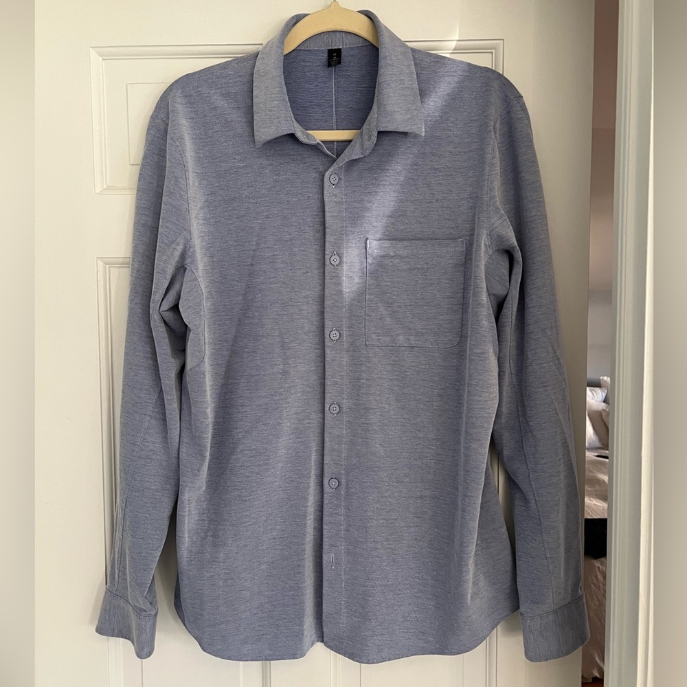 Lululemon Commission Button Down | Harbor Blue | Medium